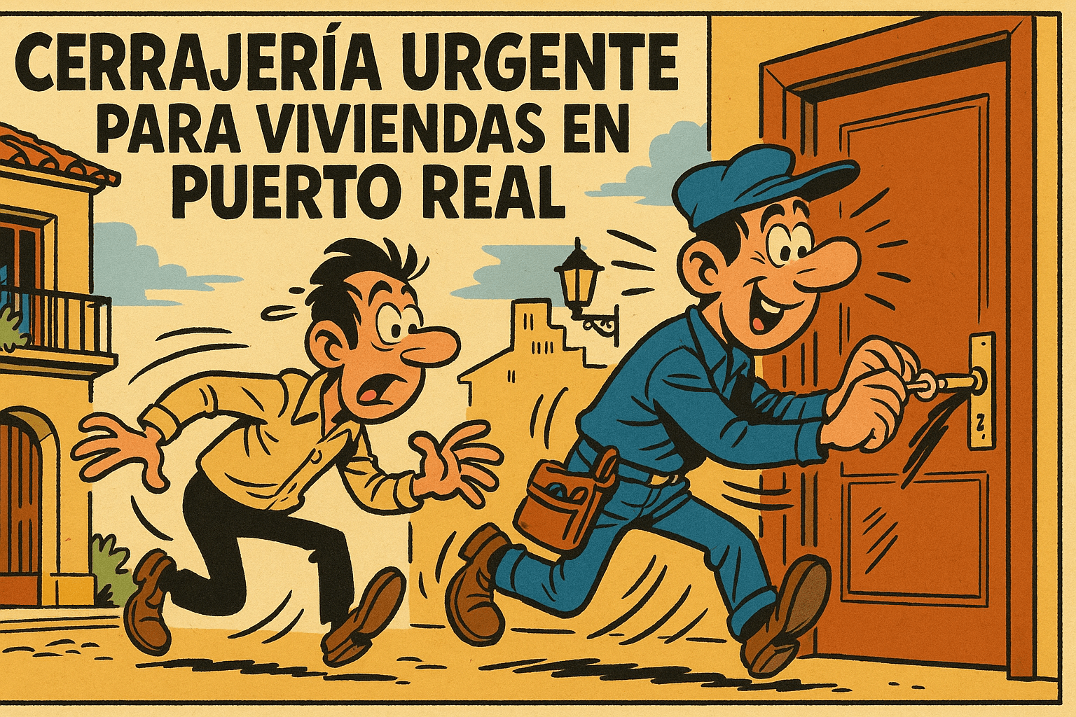 Cerrajería urgente para viviendas en Puerto Real - Cerrajero Puerto Real en Puerto Real