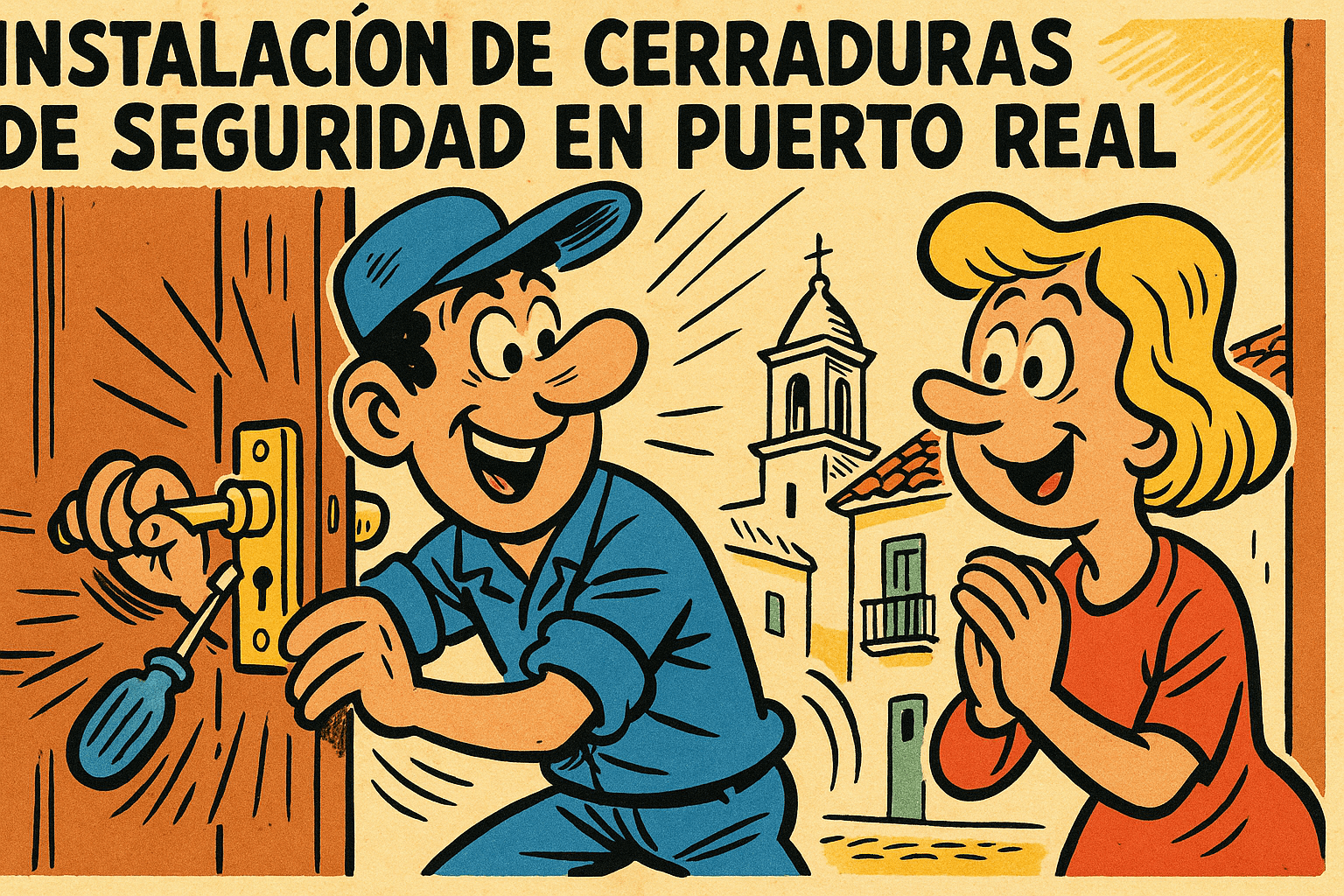 Instalación de cerraduras de seguridad en Puerto Real - Cerrajero Puerto Real en Puerto Real